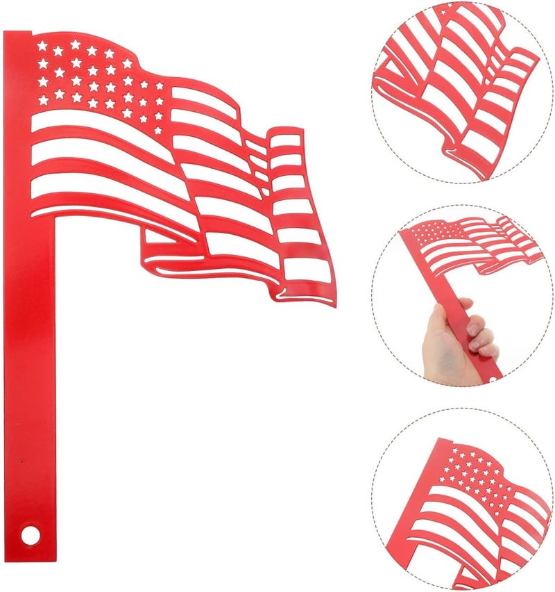 INOOMP Professional Mailbox Flag Mailbox Replacement Flag Shape Stake Decoration Outside Mailboxes Stick - Image 4